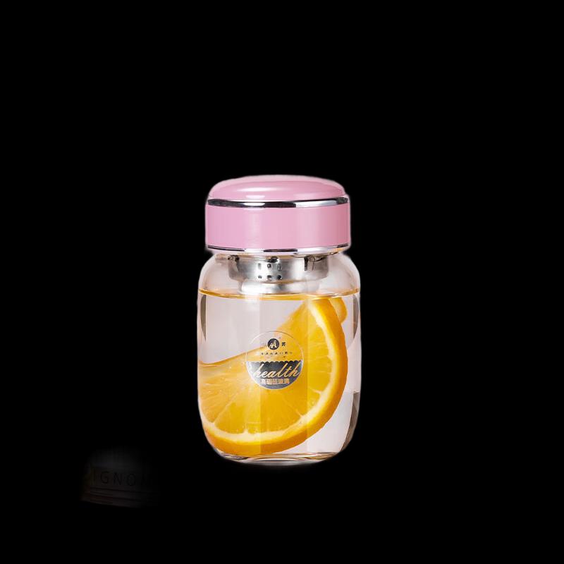 Qingshi High Borosilicate Glass Tea Infuser Cup