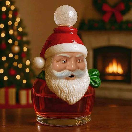 Santa Whiskey Decanter Funny Christmas Wine Decanter Holiday Gifts for Father Husband Boyfriend Brother