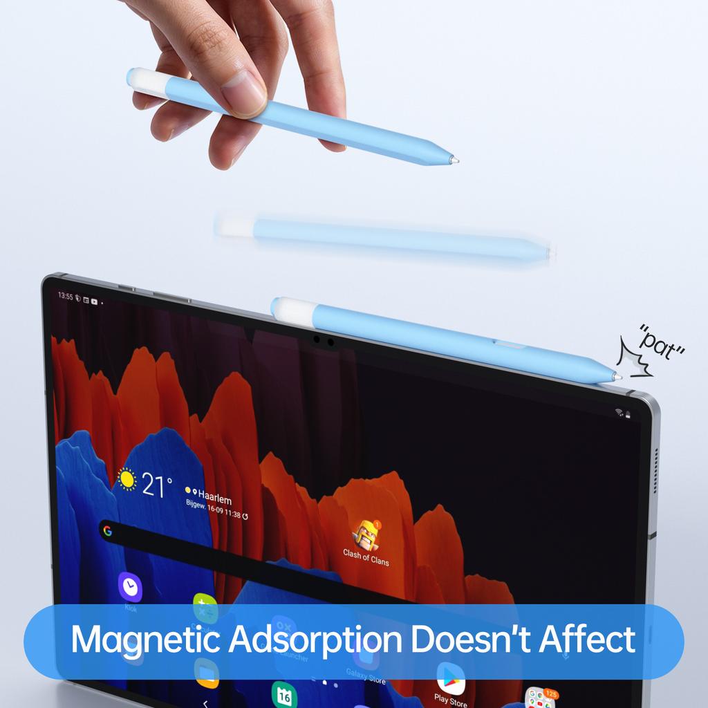 For Samsung Galaxy Tab S11/S11 Ultra Stylus Pen – Soft Silicone Ultra Thin Protective Cover Case