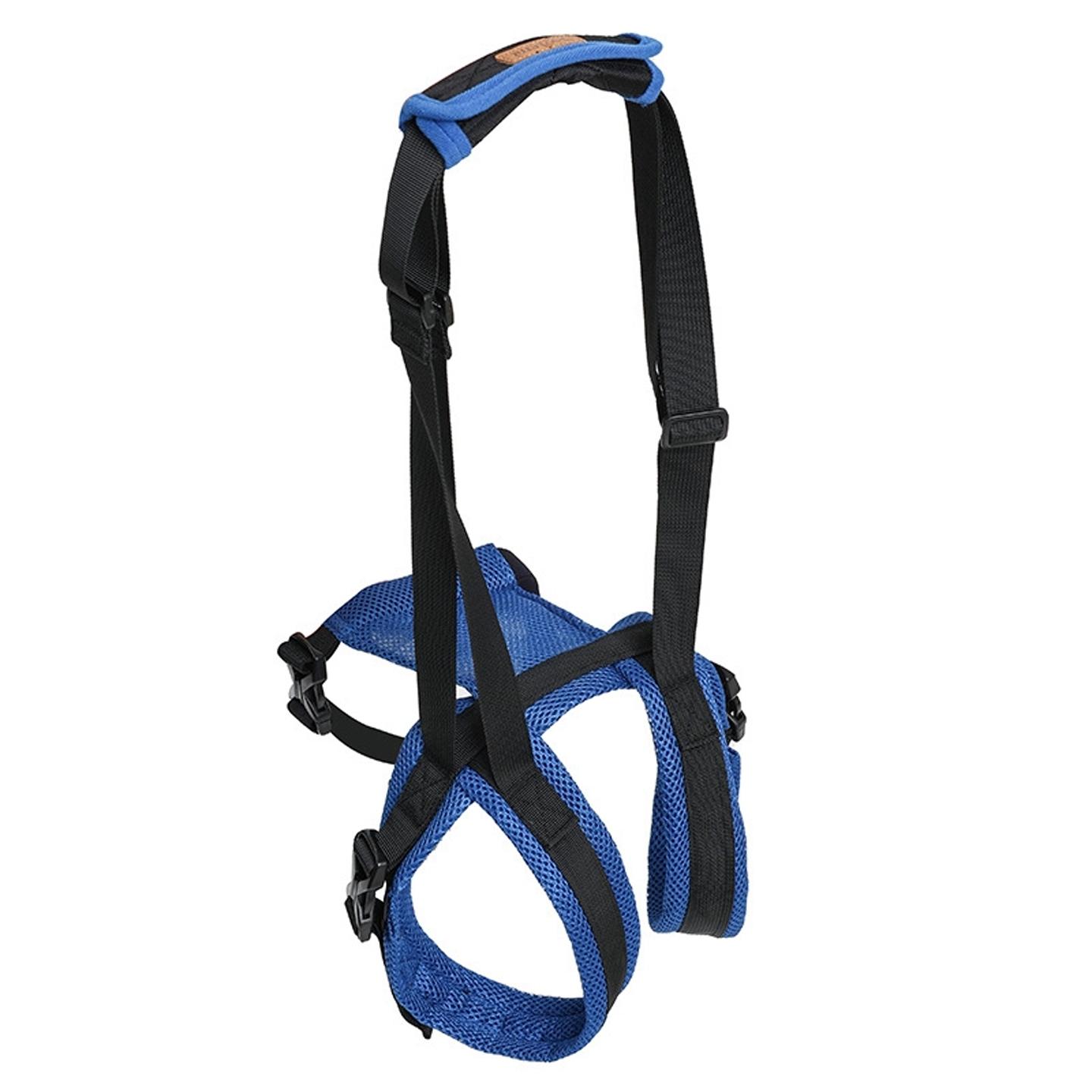 

Adjustable Dog Lift Harness Pet Support Sling Pet Dogs Aid Assist Harness for Old Dogs for Back Legs Help Weak Legs for Walking S-Small синий