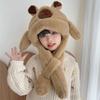 Movable Ears Kids Ear Protection Hat Creative Kids Winter Warm Hat  Cold Weather