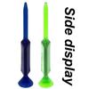 12pcs Precise Swing Golf Ball Pegs Multi-Color Golf Tee Designed Flat Ball Pegs  Swing Improvement