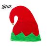 Warm Winter Hats for Family Gatherings Christmas Elf Hat Soft Flannel Santa Cap with Pom Bell Decorative Bells Adults Kids Stretchy Holiday