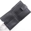 Gucci GG Bi-Fold Wallet 112664 Black Sima Leather Women Used
