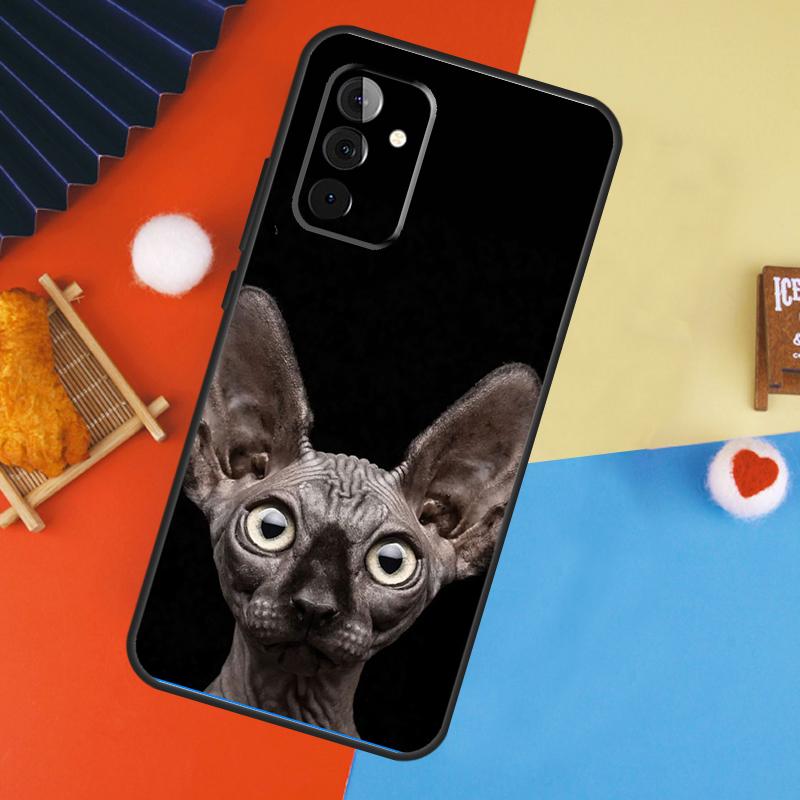 Sphinx Cat Case For Samsung Galaxy A54 A34 A14 A15 A35 A55 A52 A32 A12 A51 A71 A13 A23 A33 A53 Cover