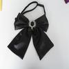 Jk Uniform Satin Bow Tie With Spliced Lace For Adult Fashion Accessories