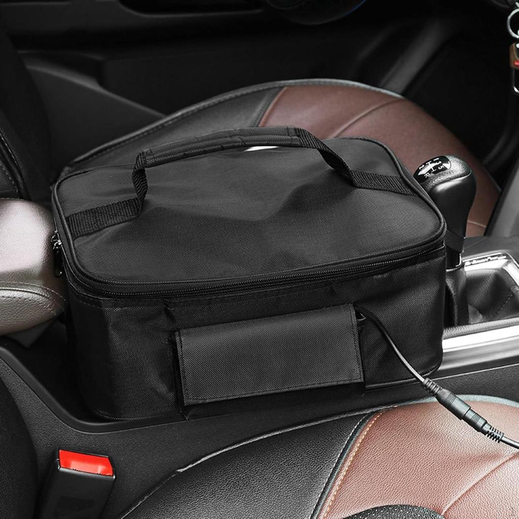 Heated Lunch Box Bag Reusable for Adults Oxford Cloth Container Warmer