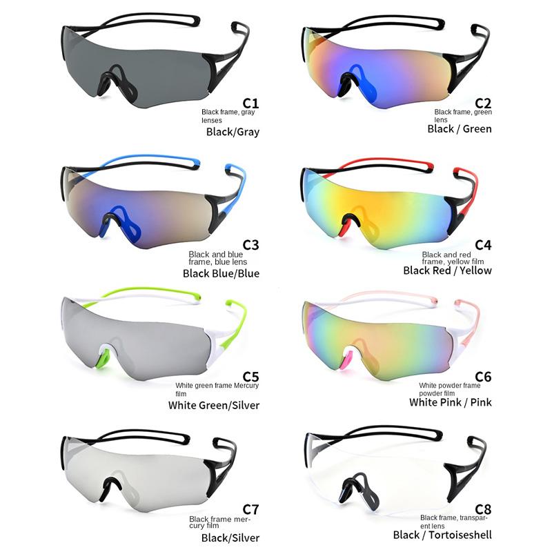 Fashion Sports Sunglasses Men Women UV400 Outdoor Cycling Running Driving Eyewear
