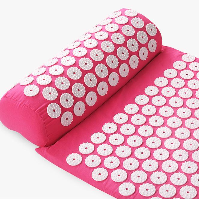 Körper-Kopf-Fuß-Nacken-Massagekissen-Matten-Set, Akupressur, lindert Stress und Schmerzen