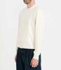 Black Brown Wool Blend Sweater [Ivory]