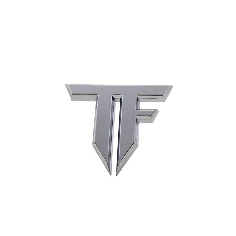3D Car Styling TF Logo for Sport Racing Motorcycle Car Fender Side Trunk Nameplate Decal Emblem Badge Sticker