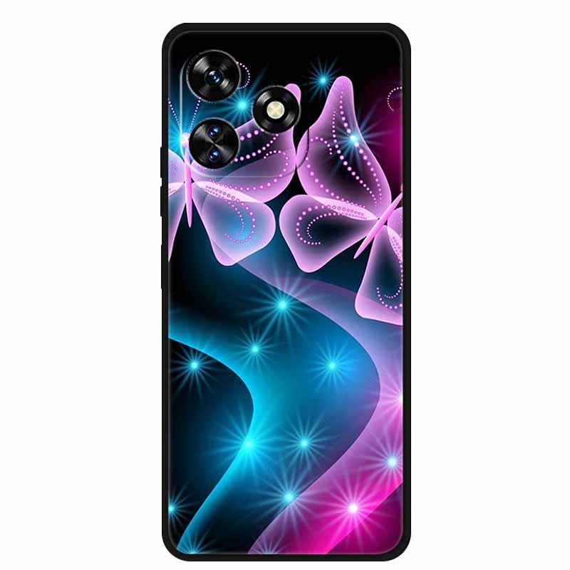 Für Oukitel C51 Hülle Luxus TPU Weiches Silikon Handyhüllen für OukitelC51 C 51 Schutz Stoßfest Rückseite Bumper Cool Coque