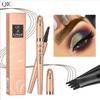 Four Headed Eyebrow Pencil Girls Head Makeup Eyebrow Matte Eyebrow Pencil Waterproof Tattoo Pen Fork Tip Pencil For Women Fine Liquid Eyebrow