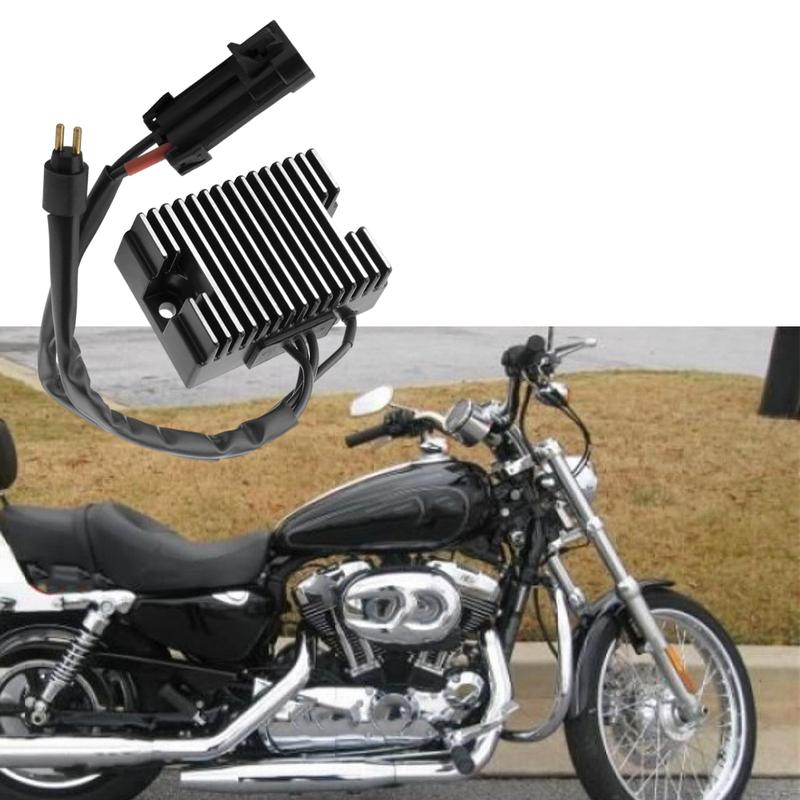 1pc Voltage Regulator Rectifier for Harley Davidson Sportster 1200  XL1200C 2004-2006 Auto Parts 74523-04 49-8325 498325