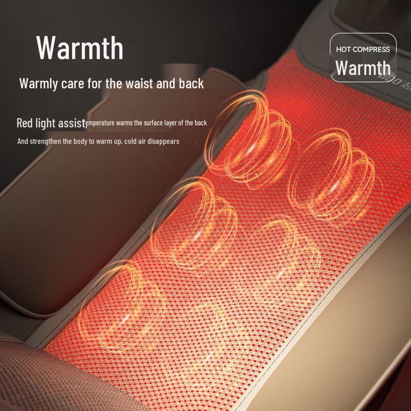 CHIGO Full Body Massage Seat Cushion CN plug (adapter included)