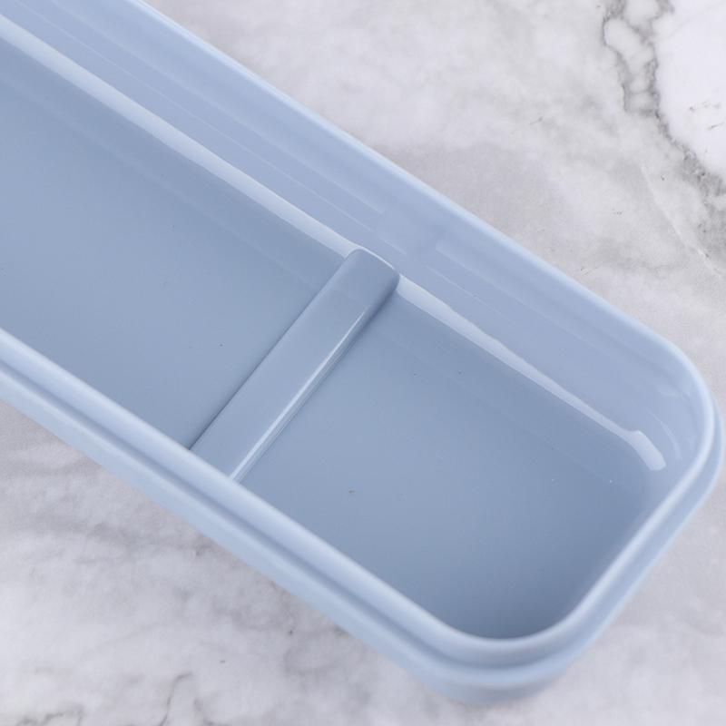 Cutie practic reutilizabila transparenta tacamuri din paie de grau cutie de tacamuri