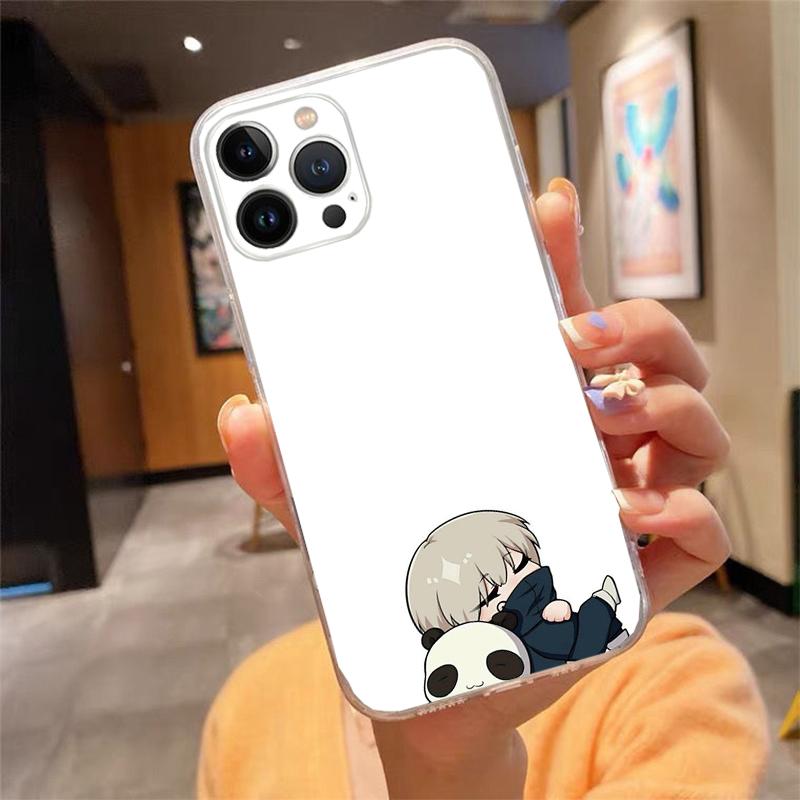 Toge Inumaki Anime Phone Case For iPhone 17 Pro Max Air 16 15 14 13 Pro Max 15 16 Pro 15Plus 16E Silicone Cover