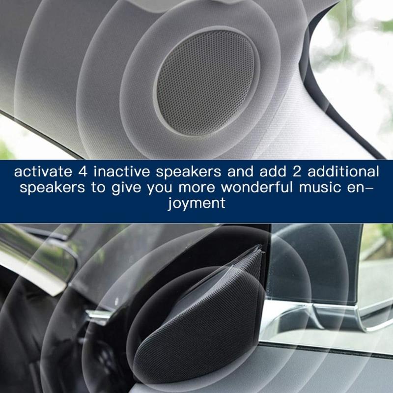 Car Speaker Cable Durable Compatible for Model 3 2022 Audios Activation Wire Upgrade Harness 8 to 14 Line Auto Accessory