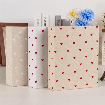 Cloth Cover Scrapbook Album 6 Inch 100 Pockets Slip-in Picture Albums Picture Album  Home Storage