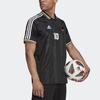 Adidas Soccer Jerseys Men's Black Moderate Straight Fit FK3557