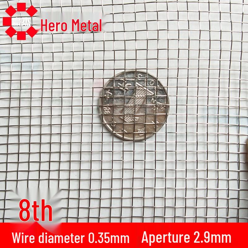 304 Edelstahlgewebe, 6-500 Maschen, Industrielles verdicktes Metalldrahtfilter.