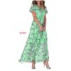 2024 Trendiges Übergrößen-Damen-Sexy-Kleid - Blumendruck, Auf Lager