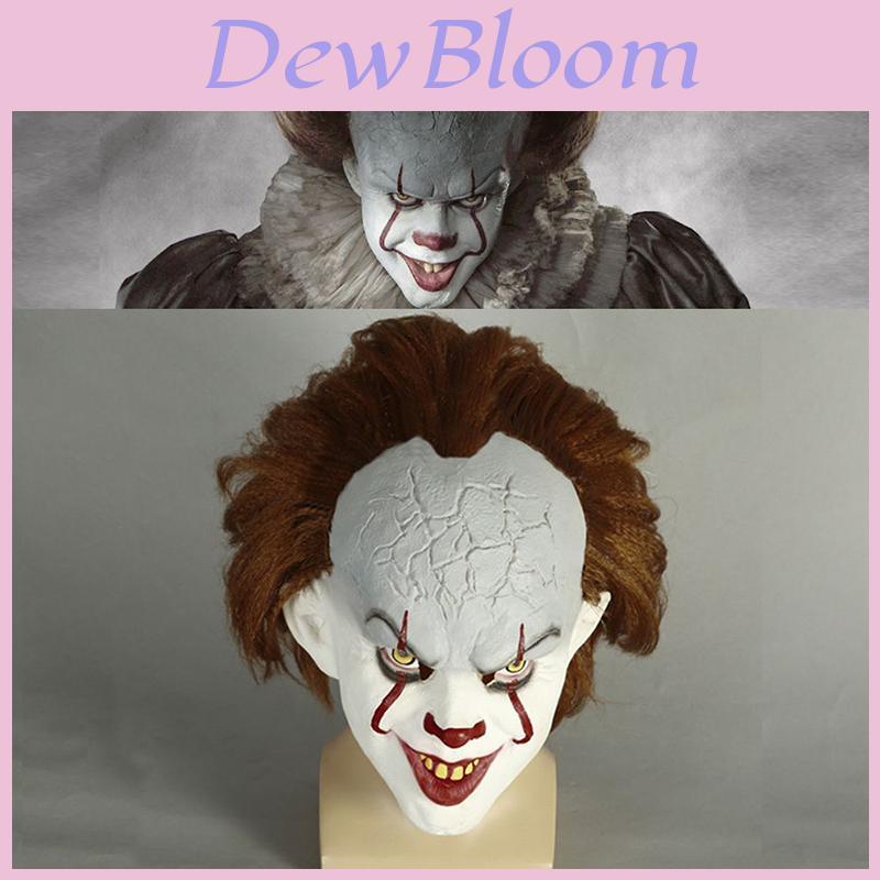 Máscara de Látex Auténtica de Pennywise de Stephen King Perfecta Para Halloween Eventos de Cosplay