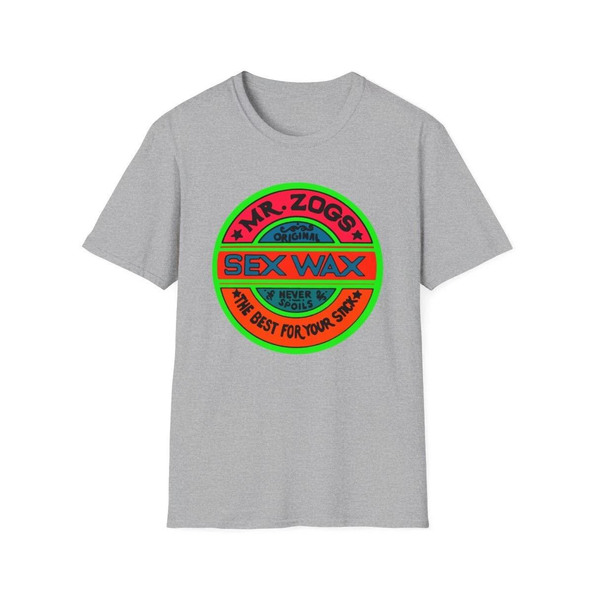 Mr. Zogs Sex Wax Large Neon 3 Logo Premium T-Shirt Outlaw Surf 4XL