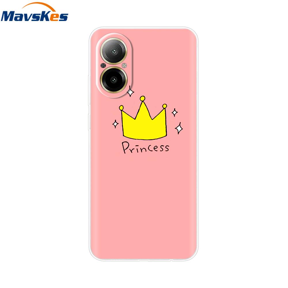 Für Realme C67 4G Hülle RealmeC67 C 67 4G RMX3890 Niedliche Weiche Klare Silikon Handyhüllen Für Realme C67 4G Schutzhülle Capa