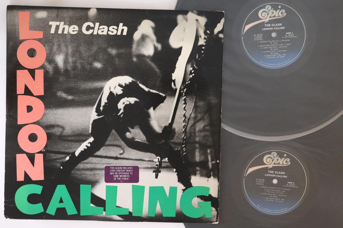 

LP Record CLASH - London Calling E236328 EPIC 1980 US Rock Used