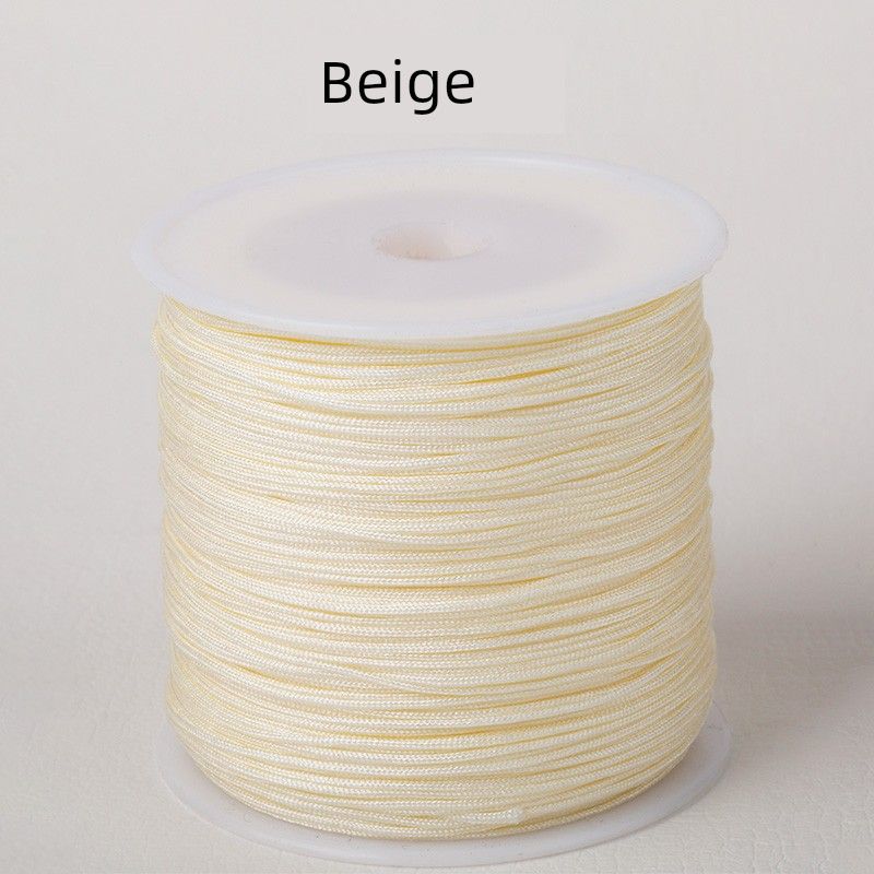 No. 72 Jade Thread 100 M Handmade Braided Rope Bracelet Red Rope Braid Rope Thread Carrying Strap String Jewelry Thread DIY Material