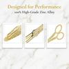 Zinc Alloy Buffet Clamps Long Handle Food Serving Tongs Lightweight Pastry Tongs  Salad Serving