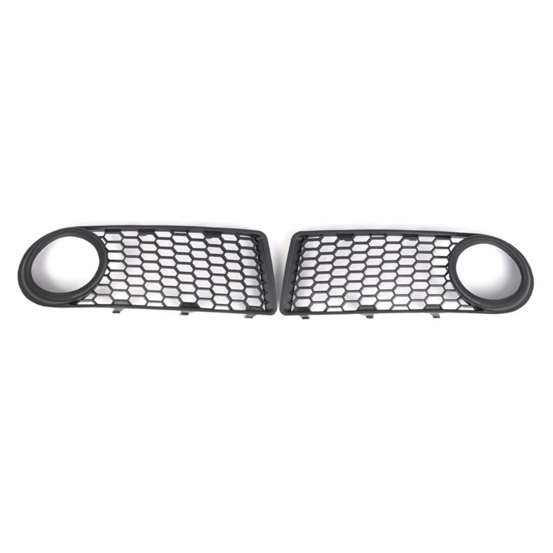 Car Exterior Left Right Front Bumper Grilles Foglight Lower Grilles Lamp Frame Cover for 1C0807683A 1C0807684A 2006-2010