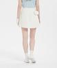 I Parka Folding Deco White Pleated Skirt