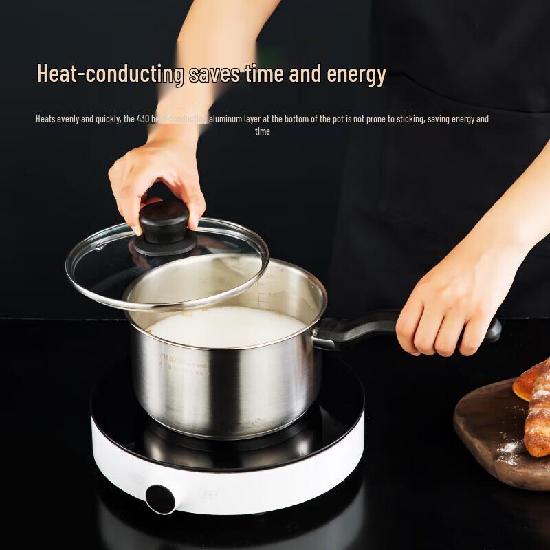 Berens 16cm Stainless Steel Milk Pot