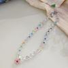 Beaded Necklaces Women Flower Pendant Chokers Artificial Crystal Material Party Jewelry Accessories Gift for Woman Girls