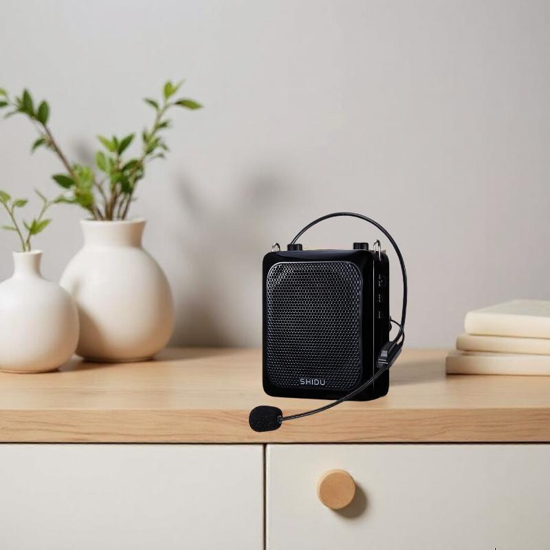 SHIDU S516 Portable Wireless Voice Amplifier CN Plug (adapter Included)
