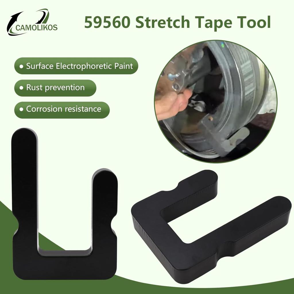 2-Sided 59560 Stretch Belt Tool for GM for Lisle 5.3, 6.2 6.6L Gas Engines