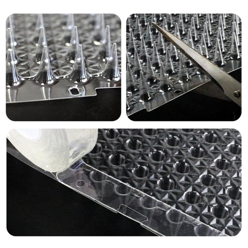Pet Transparent Thorn Pad Indoor Outdoor Garden Thickened Anti-climbing Pad Protective Mat
