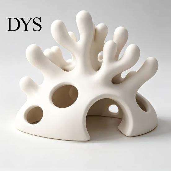 Aquarium Enthusiast Collection 3D Printed Coral Shelter for Fish Tank Aquarium, Realistic Decoration Ornament and Shrimp Hidden Caves Freshwater