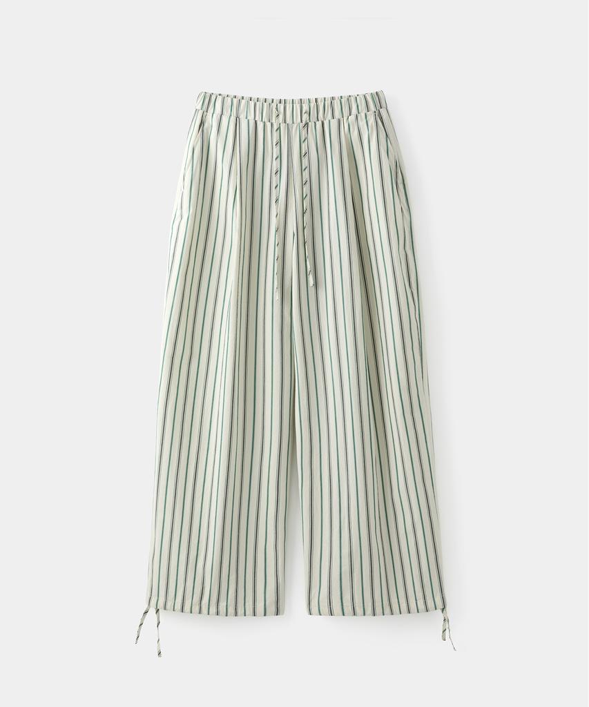 Laikeueomojeu Striped Resort Pants_Ivory