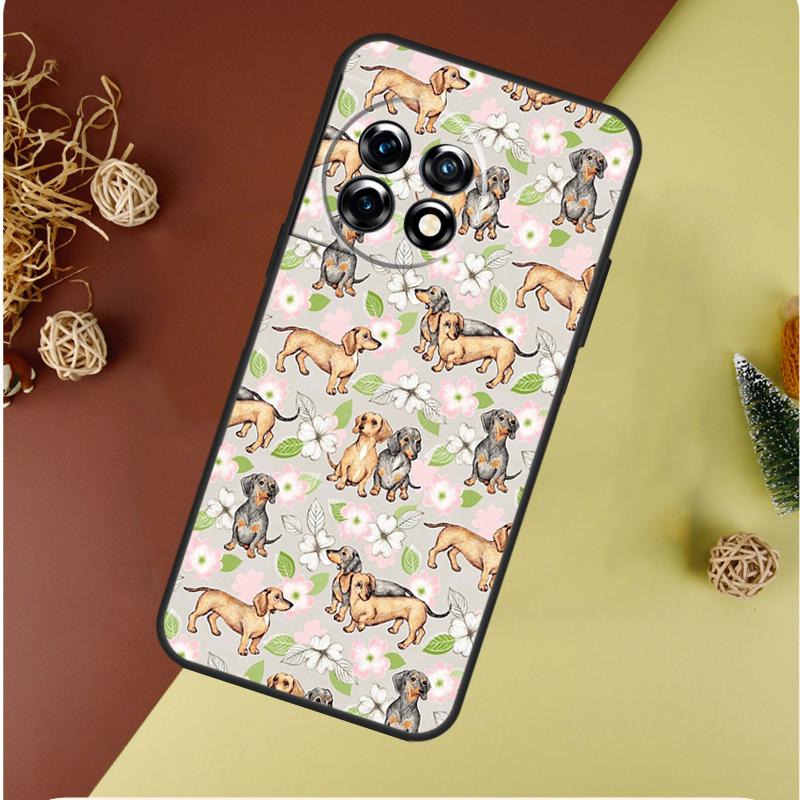 Dachshund Teckel Dackel Dog For OnePlus Nord 4 CE 3 2 Lite N20 N30 9 10 Pro 8T 9RT 10T 10R 13R 12R 11 12 13 Phone Case