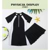 Children's Swimming Suit Girl Middle One-piece Boxer Two-piece Set Student Sports Training Swimsuit Independent Dress