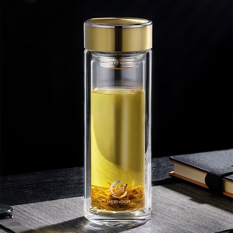 

Xinuo XN-1929 Double-Layer Glass Water Bottle