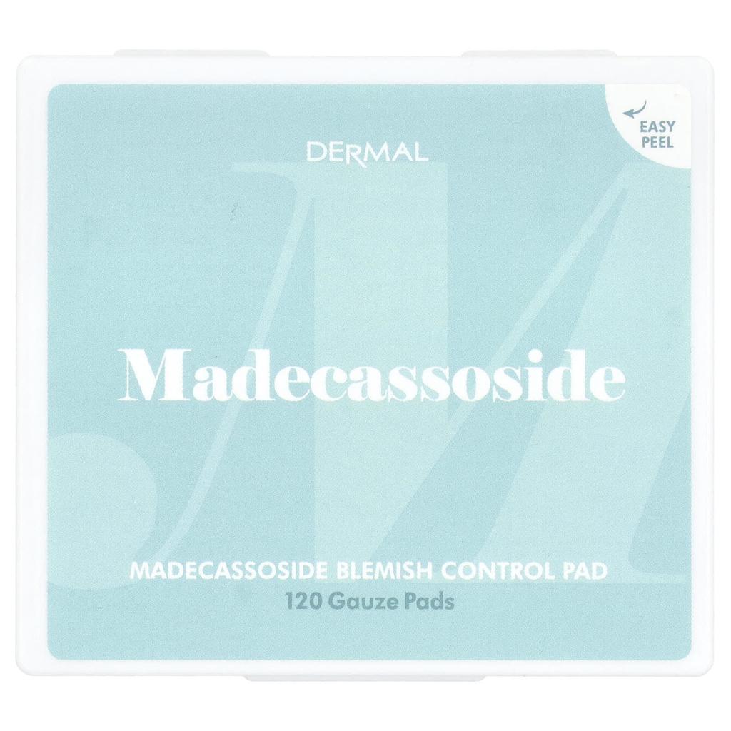 DERMAL Madecassoside Blemish Control Pad, 120 Gauze Pads