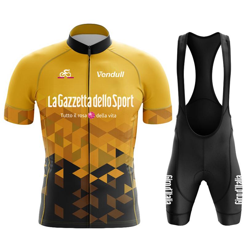 Maglia Ciclismo Tour De Giro D'ITALIA Estiva Ropa Ciclismo Uomo Abbigliamento Ciclismo Maglia Mountain Bike Tuta Sportiva