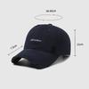 Embroidered Soft Top Baseball Cap for Unisex Sunshade Cap