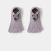 Non Slip Five Toe Yoga Socks For Women Breathable Strapped Pilates Socks Anti-skid Barre Fitness Workout Socks