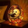 Halloween Reading Book Resin Decorative Lamp Tabletop Figurine for Home Decor