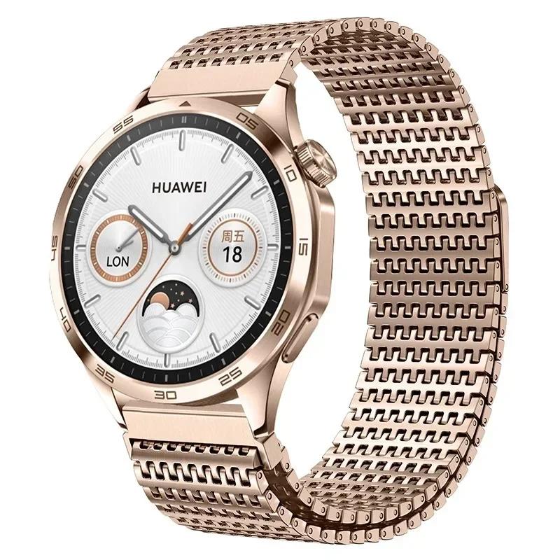 22mm 20mm Magnetický ocelový řemínek pro Huawei Watch 46mm/GT5 Pro GT5 4 3 2 2e Smyčkový náramek pro Samsung Galaxy Watch 3 4 5 6 7 Pásek